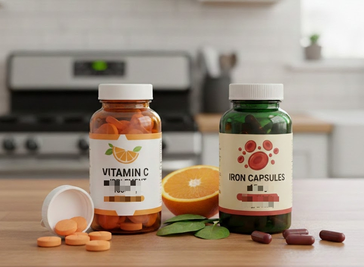 Điều gì xảy ra khi bạn uống vitamin C và sắt cùng lúc?- Ảnh 1.