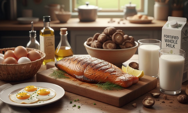 20 thực phẩm ngon, tốt và giàu vitamin D- Ảnh 1.