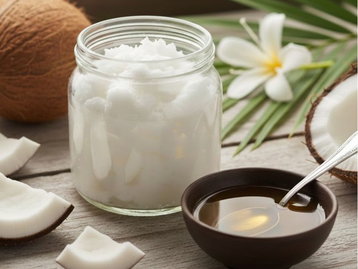 Cách sử dụng dầu dừa để dưỡng mi nhanh dài- Ảnh 1.