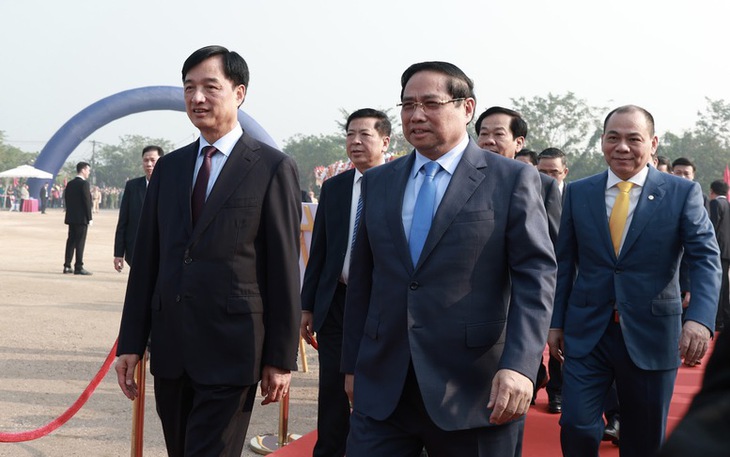 Phó Thủ tướng Mai Văn Chính dự Lễ động thổ dự án cầu Cát Lái chào mừng Đại hội lần thứ XIV của Đảng- Ảnh 3.