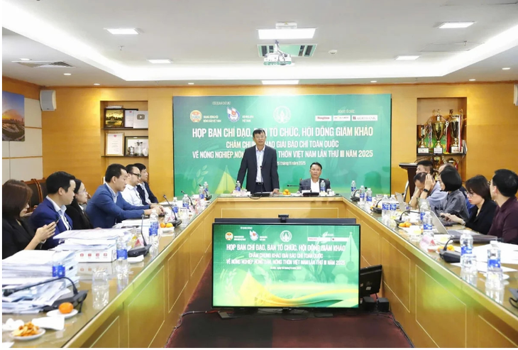 Giải báo chí toàn quốc về nông nghiệp, nông dân, nông thôn năm 2025 có tổng giải thưởng hơn 500 triệu đồng- Ảnh 1. Giải báo chí toàn quốc về nông nghiệp, nông dân, nông thôn năm 2025 có tổng giải thưởng hơn 500 triệu đồng- Ảnh 1.