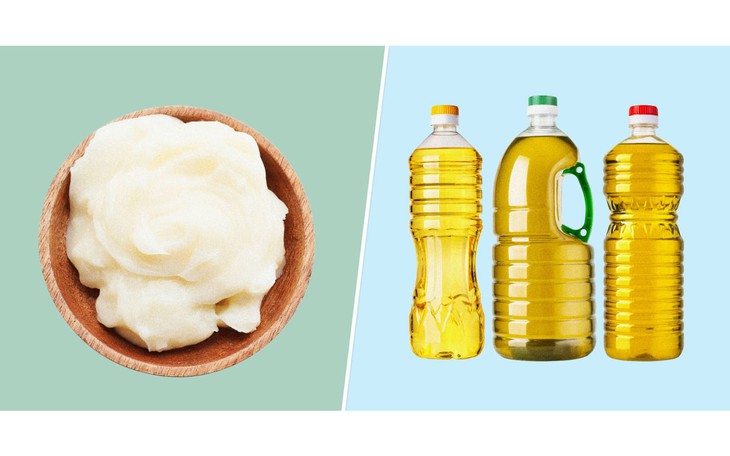 Ăn mỡ lợn hay dầu thực vật tốt cho sức khỏe hơn?