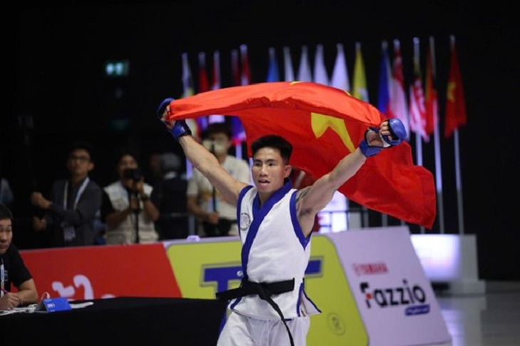 Hành trình từ xe ôm công nghệ đến võ sĩ thi đấu tại SEA Games 33- Ảnh 4.