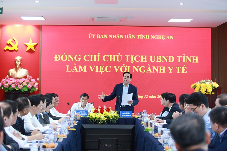 Nghệ An 'gỡ nghẽn' ngành y tế: Quy hoạch lại hệ thống, nâng chất phục vụ từ tuyến cơ sở- Ảnh 1.