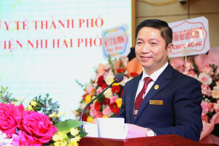 Ông Nguyễn Việt Anh giữ chức vụ Phó Giám đốc Bệnh viện Nhi Hải Phòng- Ảnh 2.
