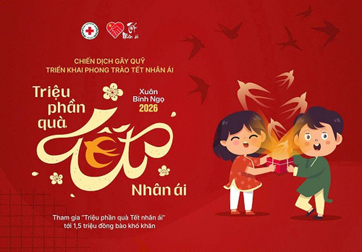 Phát động chiến dịch “Triệu phần quà Tết Nhân ái”- Ảnh 1.