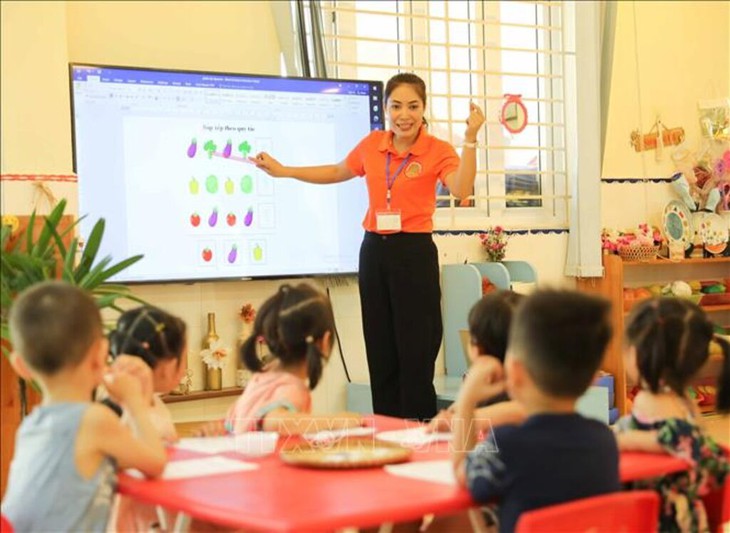 Dự kiến điều chỉnh định mức giờ dạy đối với giáo viên mầm non- Ảnh 1.