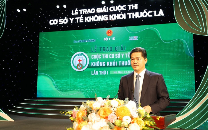Từng bước đưa tiêu chí cơ sở y tế không khói thuốc lá" thành nội dung thường xuyên trong đánh giá chất lượng bệnh viện