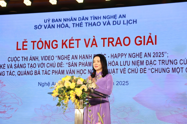 Nghệ An tổng kết, trao giải các hoạt động sáng tạo năm 2025: Lan tỏa khát vọng, bồi đắp bản sắc- Ảnh 2. Nghệ An tổng kết, trao giải các hoạt động sáng tạo năm 2025: Lan tỏa khát vọng, bồi đắp bản sắc- Ảnh 2.