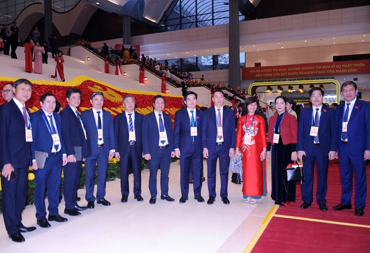 Đại hội Thi đua yêu nước toàn quốc lần thứ XI chính thức khai mạc trọng thể- Ảnh 4. Đại hội Thi đua yêu nước toàn quốc lần thứ XI chính thức khai mạc trọng thể- Ảnh 4.