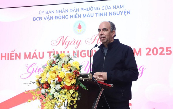 Phường Cửa Nam, Hà Nội: Tiếp nhận gần 300 đơn vị máu trong Ngày hội Hiến máu 2025- Ảnh 1. Phường Cửa Nam, Hà Nội: Tiếp nhận gần 300 đơn vị máu trong Ngày hội Hiến máu 2025- Ảnh 1.