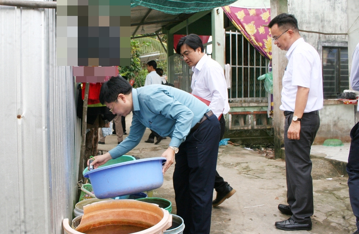 Bộ Y tế kiểm tra công tác phòng, chống sốt xuất huyết tại An Giang, Cà Mau- Ảnh 1.