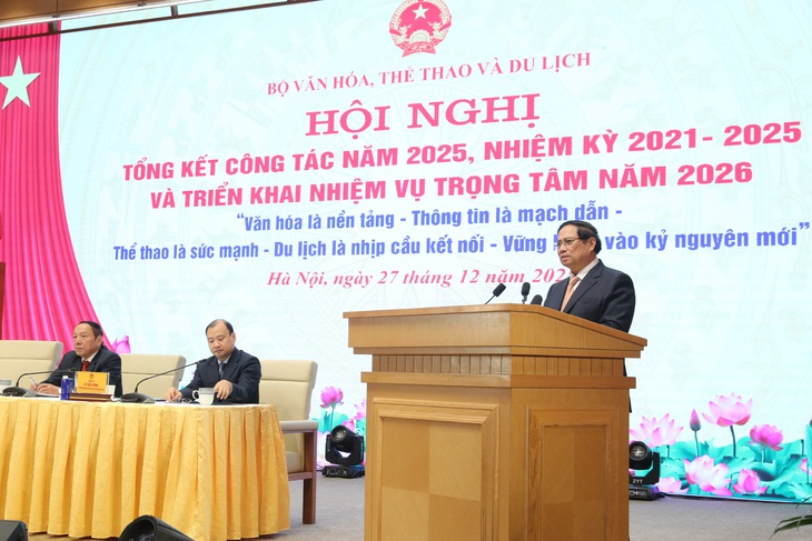 Thủ tướng Phạm Minh Chính: Văn hóa là sức mạnh nội sinh, động lực phát triển đất nước- Ảnh 1.