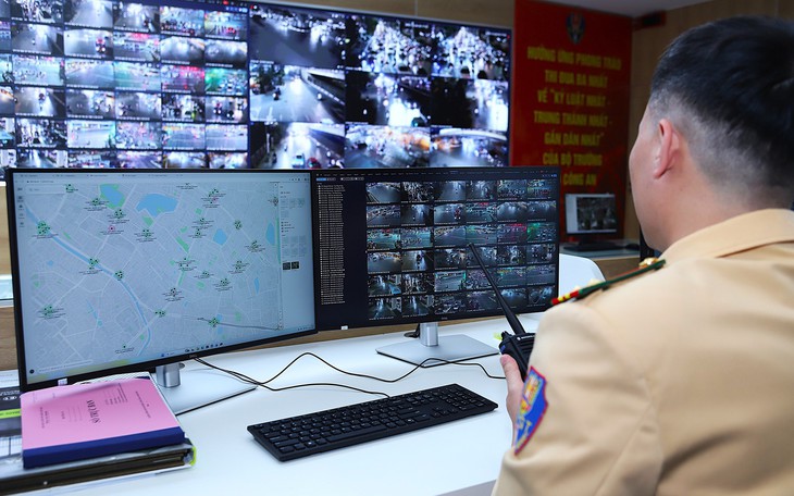Hà Nội công bố danh sách phương tiện vi phạm giao thông được phát hiện qua camera AI