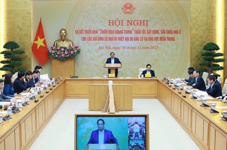 Thủ tướng: Phấn đấu hoàn thành 'Chiến dịch Quang Trung' trước 15/1/2026, chào mừng Đại hội XIV của Đảng- Ảnh 1.