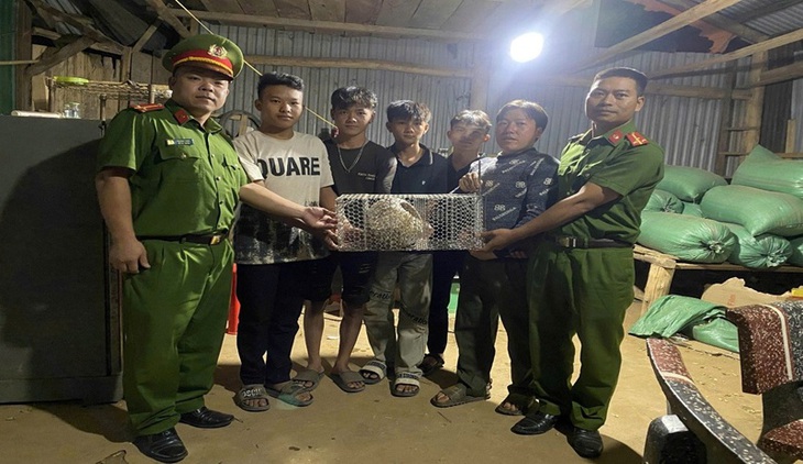 Nhiều động vật hoang dã nguy cấp được người dân tự nguyện giao nộp, thả về tự nhiên- Ảnh 2. Nhiều động vật hoang dã nguy cấp được người dân tự nguyện giao nộp, thả về tự nhiên- Ảnh 2.