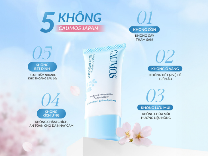 Caumos Fresh Silence: Bước tiến mới trong khử mùi dưới cánh tay- Ảnh 3. Caumos Fresh Silence: Bước tiến mới trong khử mùi dưới cánh tay- Ảnh 3.
