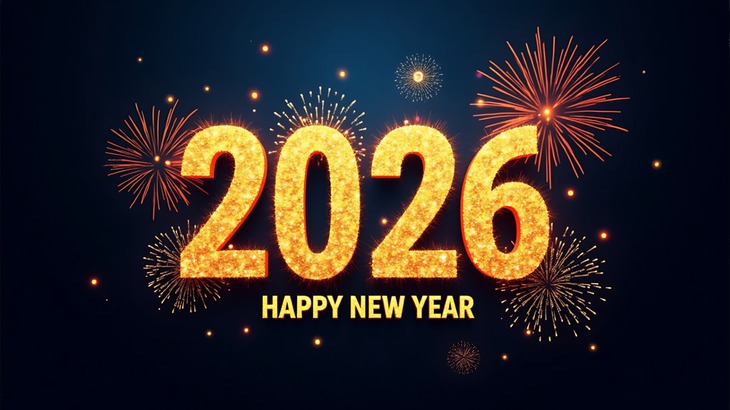 Những mẫu thiệp chúc mừng năm mới 2026 đẹp nhất- Ảnh 9.
