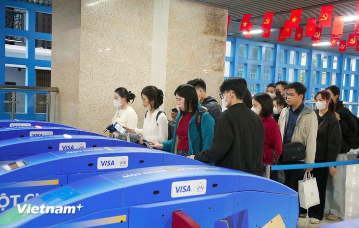 Triển khai vé định danh, sinh trắc học Metro Nhổn-Ga Hà Nội từ 1/1/2026- Ảnh 1. Triển khai vé định danh, sinh trắc học Metro Nhổn-Ga Hà Nội từ 1/1/2026- Ảnh 1.