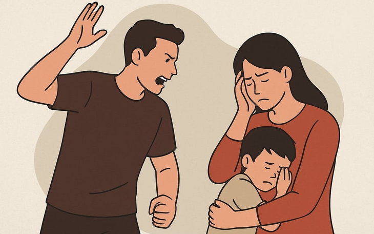 Bạt tai vợ, người đàn ông bị công an xử phạt- Ảnh 2.