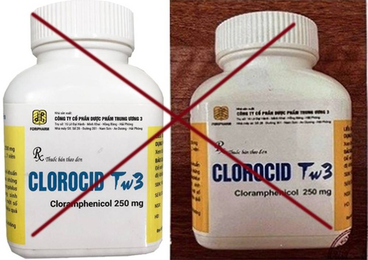 Bộ Y tế cảnh báo thuốc Clorocid TW3 giả mạo- Ảnh 1.