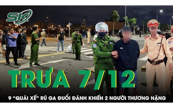 Trưa 7/12: Hãi hùng 9 "quái xế" rú ga đuổi đánh khiến 2 thanh niên bị thương nặng ở Hưng Yên