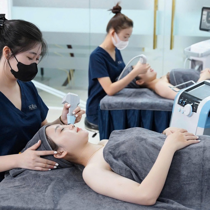 Hà Nội: Không khí làm đẹp đón Tết 'ấm dần', chị em rủ nhau chăm da giữ dáng sớm- Ảnh 2.