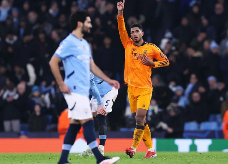 Man City thua ngược Real Madrid ngay tại Etihad- Ảnh 1. Man City thua ngược Real Madrid ngay tại Etihad- Ảnh 1.