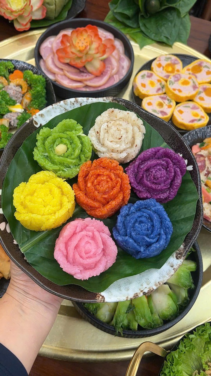 Mâm cỗ cúng Rằm tháng Giêng giá vài trăm nghìn đồng vì sao hút khách?- Ảnh 14.