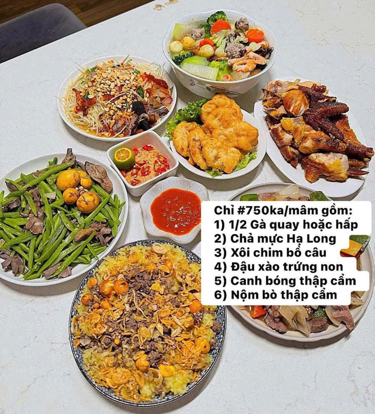Mâm cỗ cúng Rằm tháng Giêng giá vài trăm nghìn đồng vì sao hút khách?- Ảnh 5.