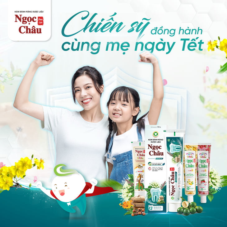 Chăm sóc răng chắc, nướu khỏe cho cả gia đình sau Tết bằng kem đánh răng dược liệu- Ảnh 1. Chăm sóc răng chắc, nướu khỏe cho cả gia đình sau Tết bằng kem đánh răng dược liệu- Ảnh 1.