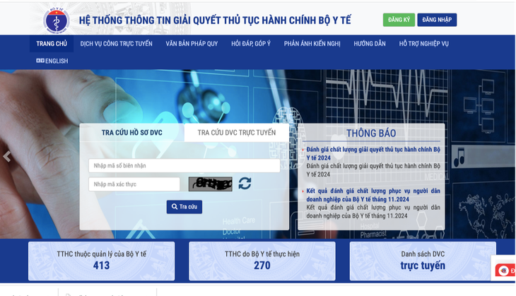 Từ 18/2, Cục An toàn thực phẩm nhận, trả kết quả hồ sơ trực tuyến 5 nhóm thủ tục hành chính - Ảnh 1. Từ 18/2, Cục An toàn thực phẩm nhận, trả kết quả hồ sơ trực tuyến 5 nhóm thủ tục hành chính - Ảnh 1.