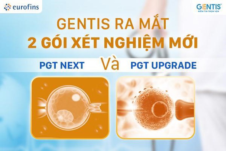 GENTIS ra mắt 2 gói xét nghiệm mới: PGT NEXT và PGT UPGRADE- Ảnh 1. GENTIS ra mắt 2 gói xét nghiệm mới: PGT NEXT và PGT UPGRADE- Ảnh 1.