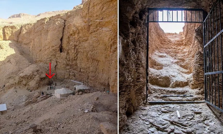Phát hiện lăng mộ pharaoh đầu tiên sau hơn một thế kỷ- Ảnh 1.