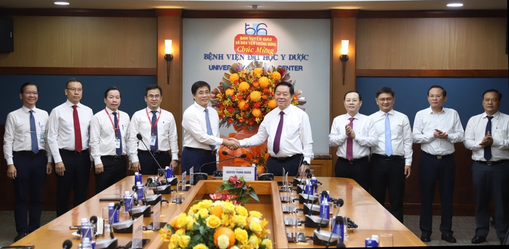 Trường ĐH Y Dược TPHCM - địa chỉ đỏ trong công tác đào tạo, cung cấp nguồn nhân lực y tế chất lượng cao- Ảnh 3. Trường ĐH Y Dược TPHCM - địa chỉ đỏ trong công tác đào tạo, cung cấp nguồn nhân lực y tế chất lượng cao- Ảnh 3.