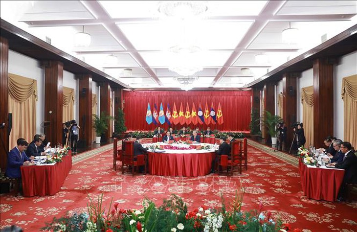 Tăng cường đoàn kết, gia tăng hiệu quả hợp tác, kết nối Việt Nam - Lào - Campuchia- Ảnh 7.