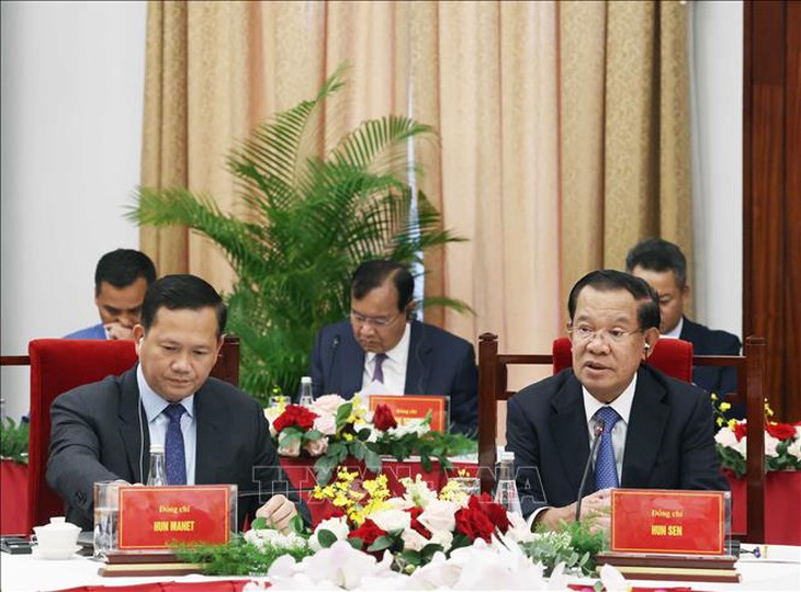 Tăng cường đoàn kết, gia tăng hiệu quả hợp tác, kết nối Việt Nam - Lào - Campuchia- Ảnh 5.