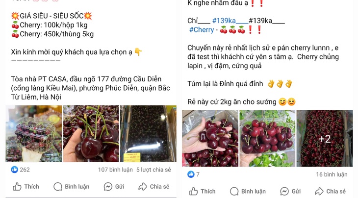 Cherry giá rẻ 'giật mình' bày bán khắp nơi, chuyên gia nói gì?- Ảnh 1. Cherry giá rẻ 'giật mình' bày bán khắp nơi, chuyên gia nói gì?- Ảnh 1.