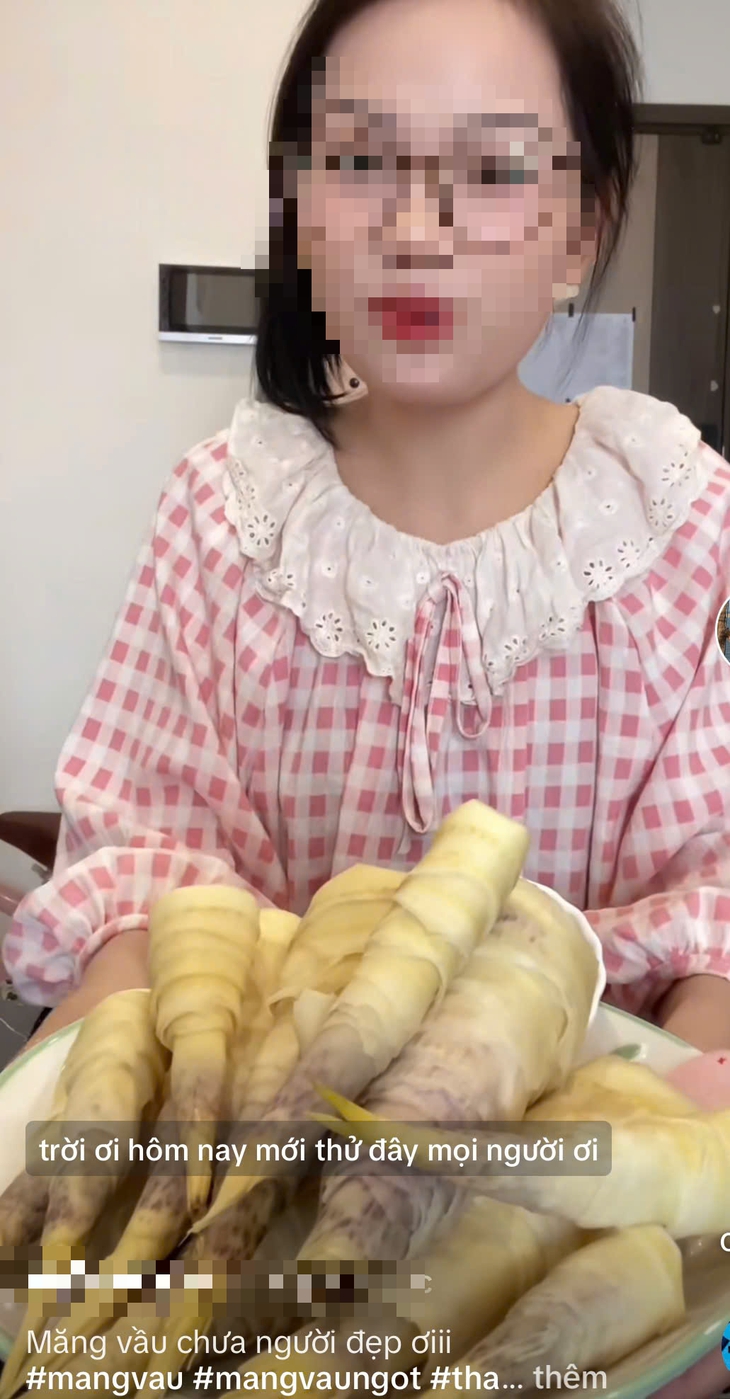 Măng vầu luộc gây 'sốt' mạng xã hội: Chuyên gia khuyến cáo- Ảnh 1.