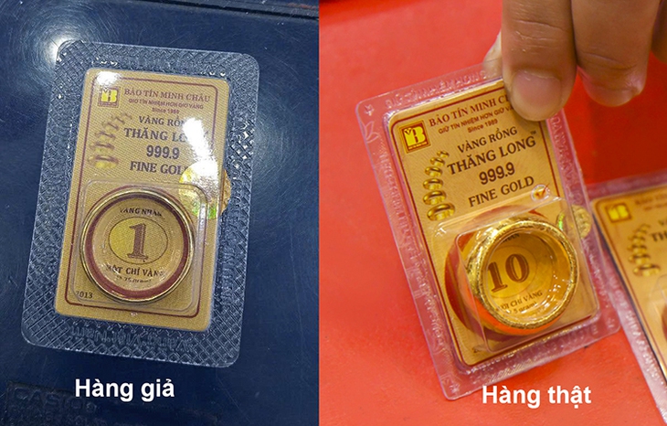 Cảnh báo mua vàng trên mạng: Trả tiền thật, nhận vàng giả- Ảnh 1. Cảnh báo mua vàng trên mạng: Trả tiền thật, nhận vàng giả- Ảnh 1.