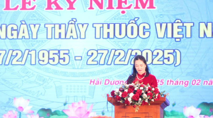 Trường ĐH Kỹ thuật Y tế Hải Dương tổ chức Kỷ niệm 70 năm ngày Thầy thuốc Việt Nam và trao bằng tốt nghiệp khóa CKI đầu tiên- Ảnh 2.