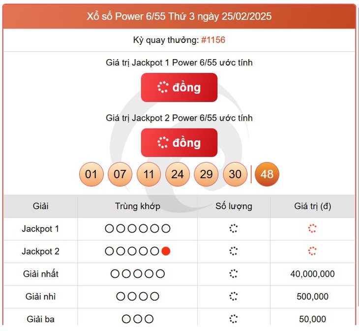 Vietlott 8/3 - Kết quả xổ số Vietlott hôm nay 8/3/2025 - Xổ số Power 6/55 ngày 8/3- Ảnh 6. Vietlott 8/3 - Kết quả xổ số Vietlott hôm nay 8/3/2025 - Xổ số Power 6/55 ngày 8/3- Ảnh 6.