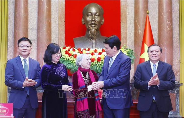 Chủ tịch nước Lương Cường gặp mặt đại biểu tiêu biểu ngành Y tế- Ảnh 3.