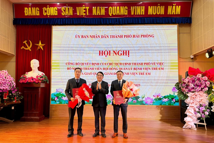 Hải Phòng bổ nhiệm thành viên Hội đồng quản lý Bệnh viện Trẻ em- Ảnh 1. Hải Phòng bổ nhiệm thành viên Hội đồng quản lý Bệnh viện Trẻ em- Ảnh 1.