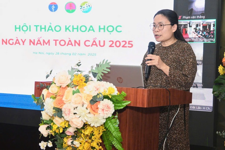 Bệnh nấm phổi do Aspergillosis tỷ lệ tử vong hơn 50%, thường gặp trên bệnh nhân lao và suy giảm miễn dịch- Ảnh 1. Bệnh nấm phổi do Aspergillosis tỷ lệ tử vong hơn 50%, thường gặp trên bệnh nhân lao và suy giảm miễn dịch- Ảnh 1.