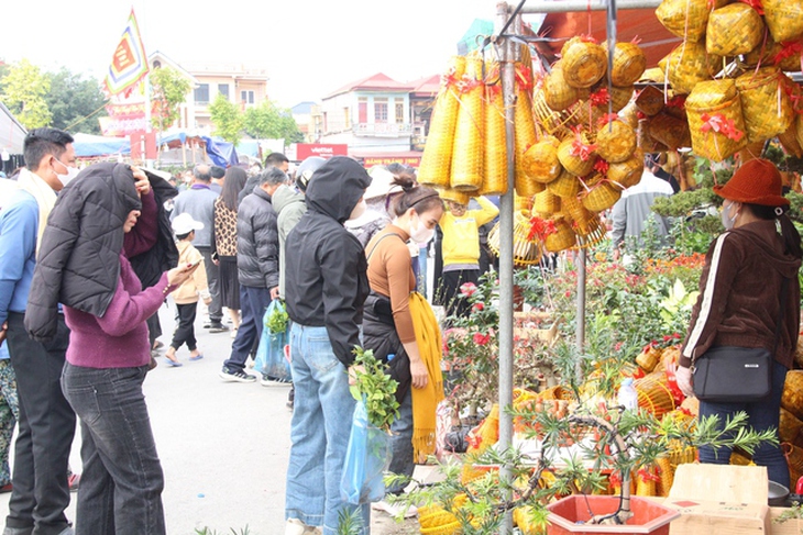 'Biển người' kéo về chợ Viềng ở Nam Định để 'mua may, bán rủi'- Ảnh 4.