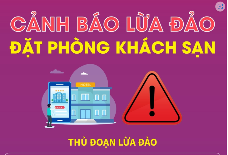 Cánh giác trước chiêu trò lập fanpage, tài khoản giả gài bẫy khách đặt phòng- Ảnh 1. Cánh giác trước chiêu trò lập fanpage, tài khoản giả gài bẫy khách đặt phòng- Ảnh 1.