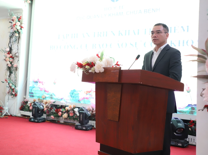 Bộ Y tế triển khai thí điểm bộ công cụ báo cáo sự cố y khoa, đảm bảo an toàn người bệnh- Ảnh 1. Bộ Y tế triển khai thí điểm bộ công cụ báo cáo sự cố y khoa, đảm bảo an toàn người bệnh- Ảnh 1.