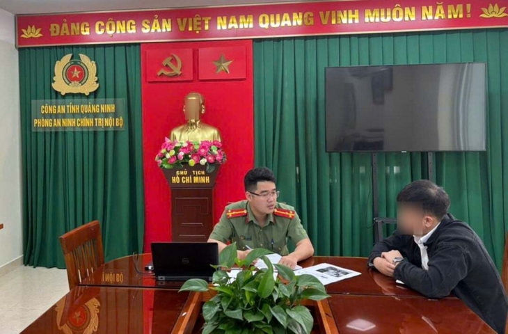 Đăng clip sai sự thật trên Tiktok để câu view, nam thanh niên bị công an triệu tập- Ảnh 1. Đăng clip sai sự thật trên Tiktok để câu view, nam thanh niên bị công an triệu tập- Ảnh 1.