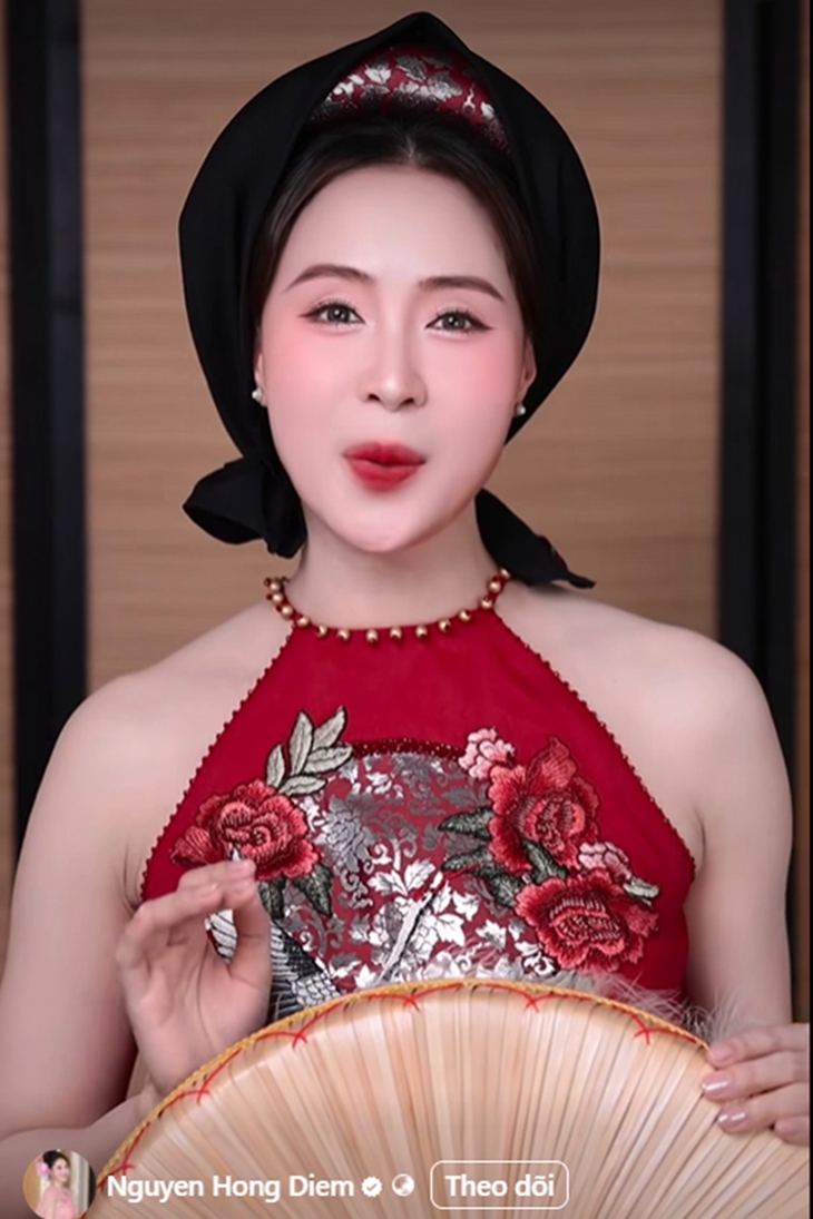 Hồng Diễm cover 'Bắc Bling' của Hòa Minzy gây sốt mạng xã hội- Ảnh 1. Hồng Diễm cover 'Bắc Bling' của Hòa Minzy gây sốt mạng xã hội- Ảnh 1.